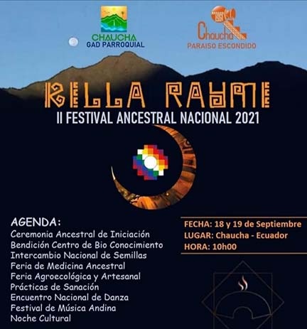 Lee más sobre el artículo En Chaucha se celebrará el Killa Raymi